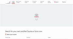Desktop Screenshot of certifiedtoyota.ca
